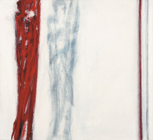 Schatten – Lösung | 2006, Öl auf Leinwand, 100 x 110 cm