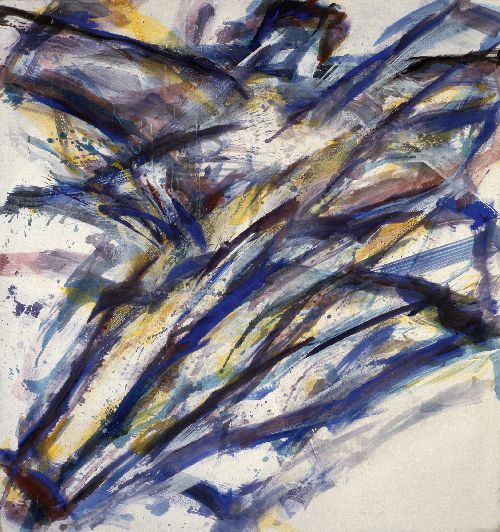 Bewegung | 1999, Öl auf Leinwand, 162 x 150 cm