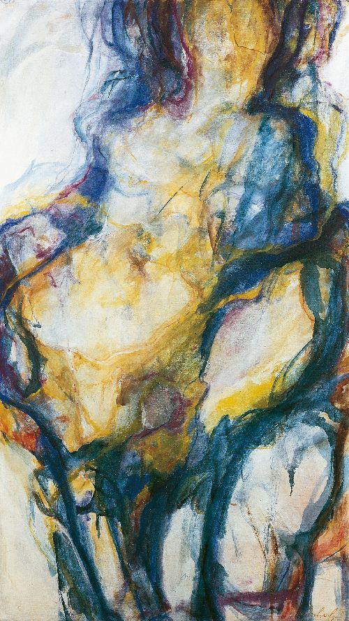 Große Mutter | 1969, Öl auf Leinwand, 140 x 80 cm